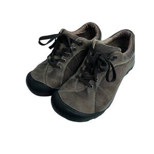 Keen Presidio Brown Leather Hiking Sneakers - Women's 8.5